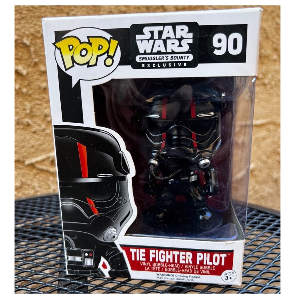 POP! Vinyl Star Wars Tie Fighter Pilot Red Stripe